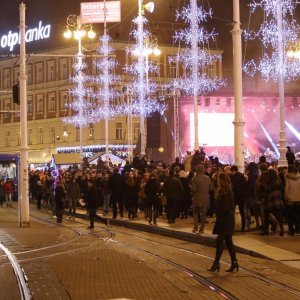 Doček Nove godine u Zagrebu