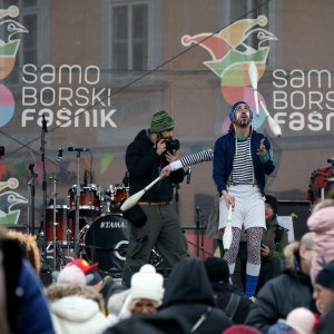 192. Samoborski fašnik na Trgu kralja Tomislava