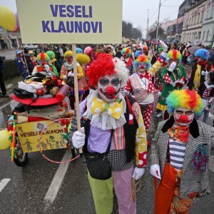 Velika Gorica: Velika fašnička povorka u sklopu 109. Turopoljskog fašnika