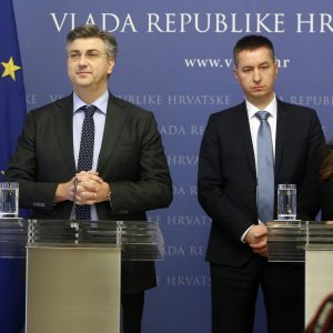 Martina Dalić, Andrej Plenković, Fabris Peruško i Irena Weber