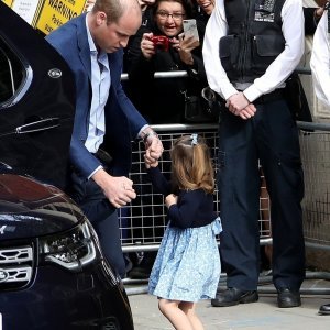 Prince William, princ George, princeza Charlotte