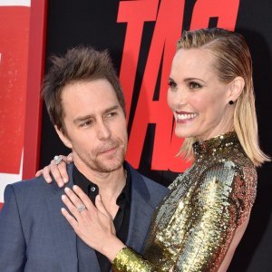 Leslie Bibb i Sam Rockwell