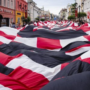 Navijači u Nižnji Novgorodu prije utakmice s Danskom