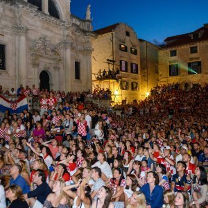 Navijači u Dubrovniku