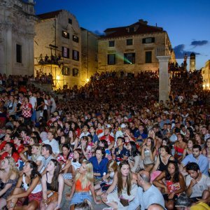 Navijači u Dubrovniku