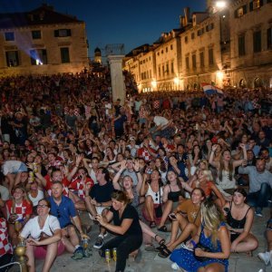 Navijači u Dubrovniku