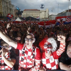 Navijači u Zagrebu