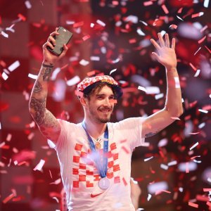 Vatreni na Trgu bana Jelačića