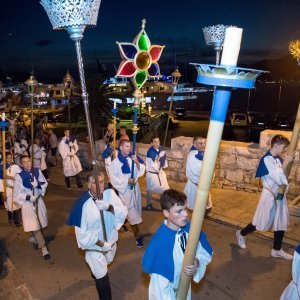 Procesija povodom proslave sv. Todora na Korčuli