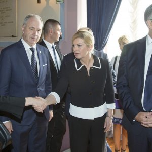 Nina Obulje Koržinek, Andro Krstulović Opara, Kolinda Grabar Kitarović , Andrej Plenković