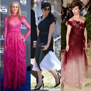 Ariana Grande, Nicole Kidman, Meghan Markle i Scarlett Johansson