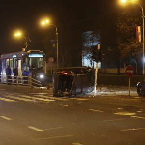 Prometna nesreća u Zagrebu