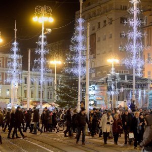 Gužve na ovogodišnjem zagrebačkom Adventu