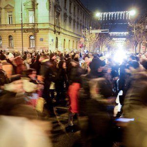 Gužve na ovogodišnjem zagrebačkom Adventu