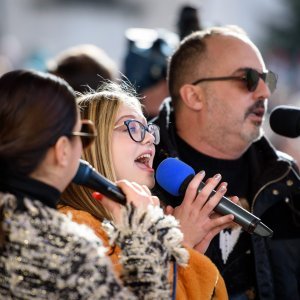 Dječja Nova godina na Stradunu uz Tonija Cetinskog i Ninu Badrić