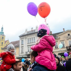 Samoborci dočekali Novu godinu u podne