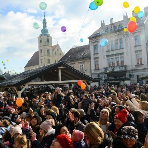 Samoborci dočekali Novu godinu u podne