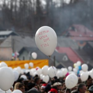 Tradicionalni doček Nove godine u Fužinama u podne