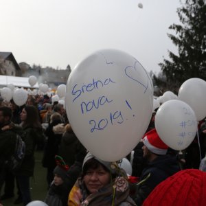 Tradicionalni doček Nove godine u Fužinama u podne