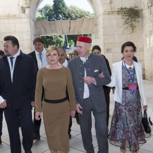 Predsjednica Kolinda Grabar Kitarović u procesiji sv. Dujma u Splitu