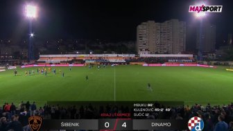 ŠIBENIK - DINAMO 0:4