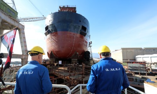 Iz '3. maja' ukradena tona i pol cijevi. Je li pljačka izvedena morskim putem?