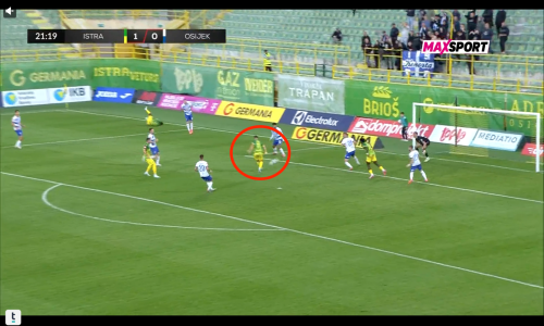 Lisica zabija za 2:0 na Aldo Drosini