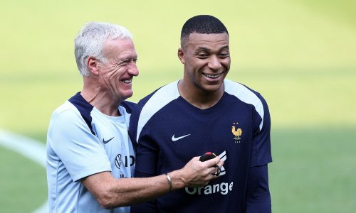 Didier Deschamps Kylian Mbappe Francuska