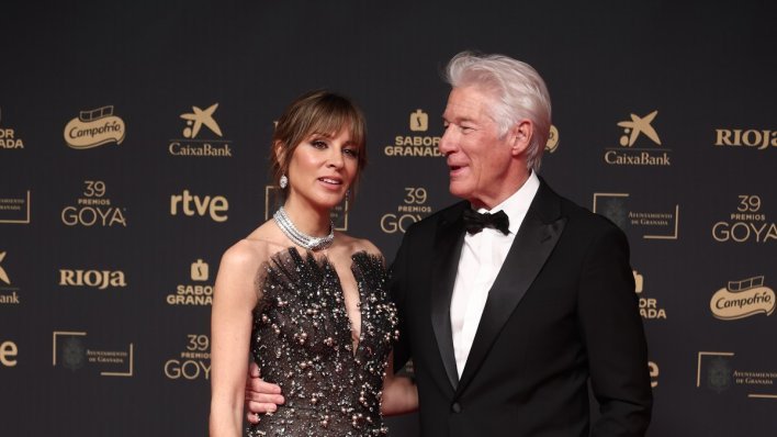 Kako samo Richard Gere gleda u svoju suprugu: Lijepa Španjolka zablistala u raskošnoj haljini