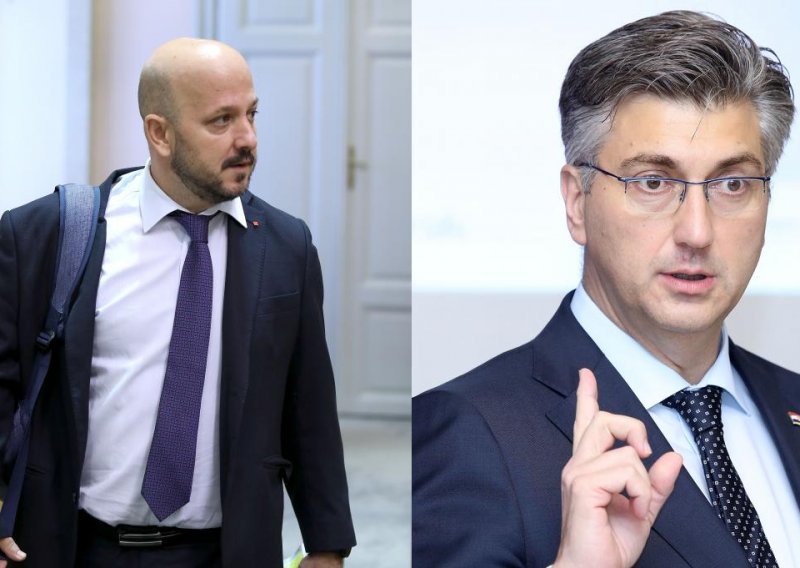 Plenković optužio Marasa da je kao stalker: Ja mu čestitam na brzini trčanja za mnom; Maras žestoko odgovorio: Jedva čekam da dođe na moj odbor