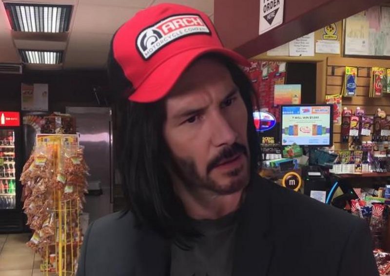 Ovo je teški deep fake: Izgleda kao pljunuti Keanu Reeves, samo što nije