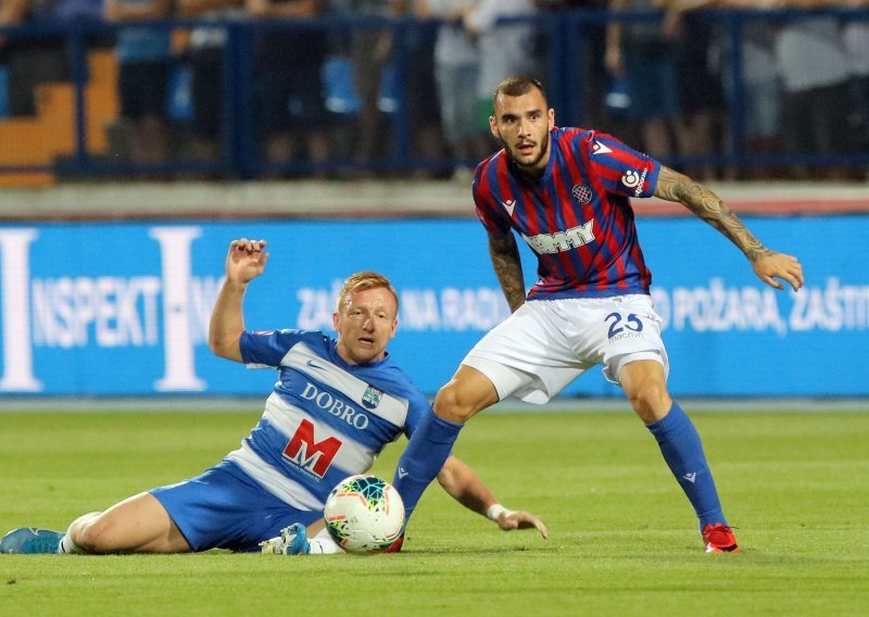 [VIDEO] Mance zabio za pobjedu Osijeka u derbiju kola; Hajduk propustio niz prilika za izjednačenje