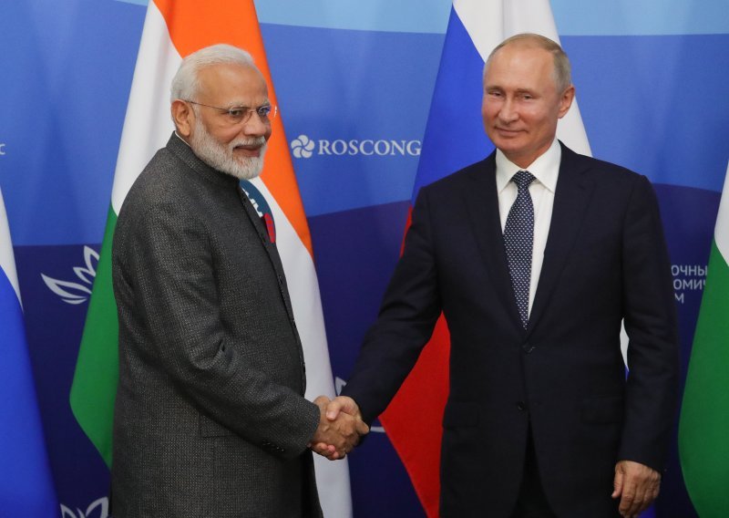Putin i Modi dali 'novi zamah' gospodarskoj suradnji
