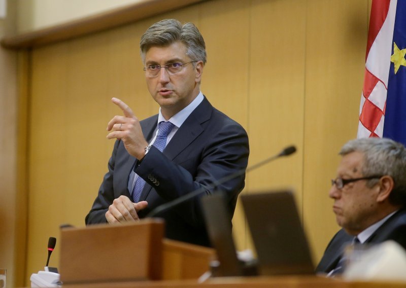 Plenković u Saboru nabrojao hrvatske uspjehe, oporbeni zastupnici ih relativizirali