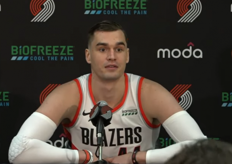 Mario Hezonja na predstavljanju u Portlandu o Draženu Petroviću rekao: Istinska je legenda, ali...