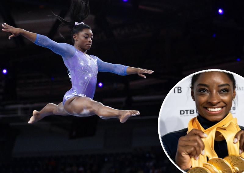 Simone Biles je s 25 osvojenih medalja apsolutna rekorderka Svjetskih prvenstava