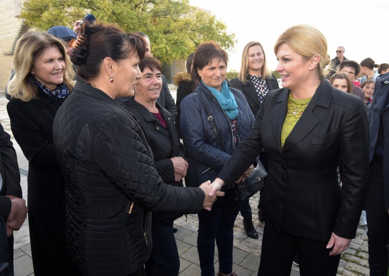 Kolinda Grabar-Kitarović posjetila Škabrnju