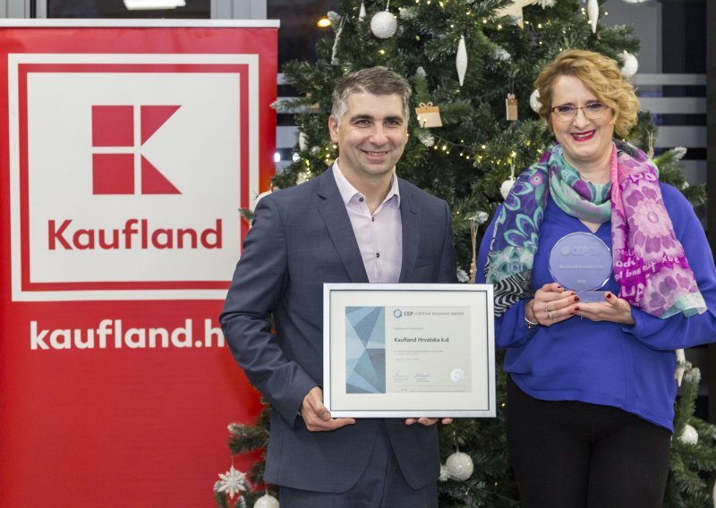 Kauflandu 4. godinu zaredom uručen Certifikat Poslodavac Partner