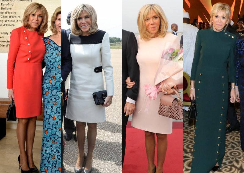 Dugo je nismo vidjeli: Brigitte Macron u Africi servirala mnoštvo elegantnih izdanja