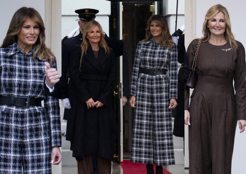 Kao da su se dogovorile: Melania Trump i supruga grčkog premijera odmjerile modne snage u efektnim kombinezonima