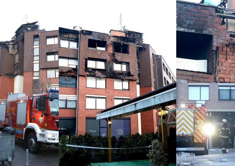 [FOTO/VIDEO] Samo zbog brze reakcije vatrogasaca sinoć je u Zagrebu izbjegnuta veća tragedija; pogledajte kako izgleda zgrada nakon sinoćnjeg požara