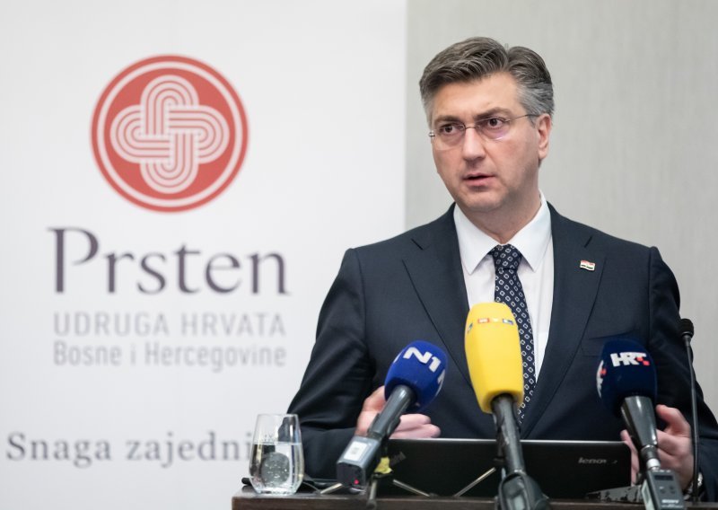 Plenković: Tvrtke Hrvata porijeklom iz BiH daju snažan doprinos BDP-u