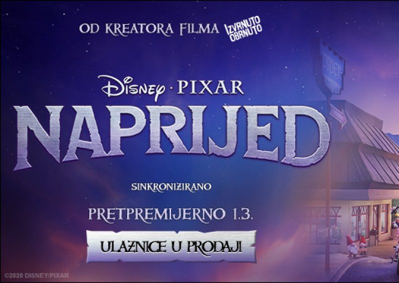 U kina stiže 'Naprijed', nova animacija Disney - Pixar radionice