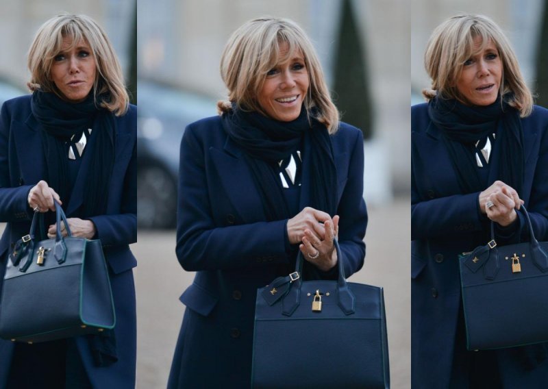 Brigitte Macron pokleknula pred skupocjenom torbom s potpisom omiljenog modnog brenda