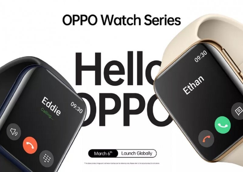 Oppo ima novi pametni sat koji izgleda kao Apple Watch