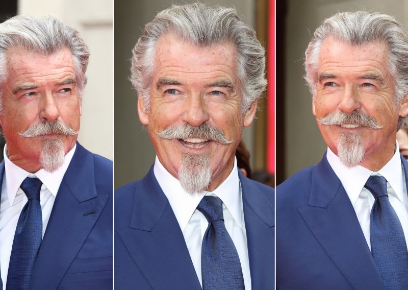 Izgleda da nema toga što njemu ne pristaje: Pierce Brosnan i s novim imidžom ne prestaje šarmirati javnost