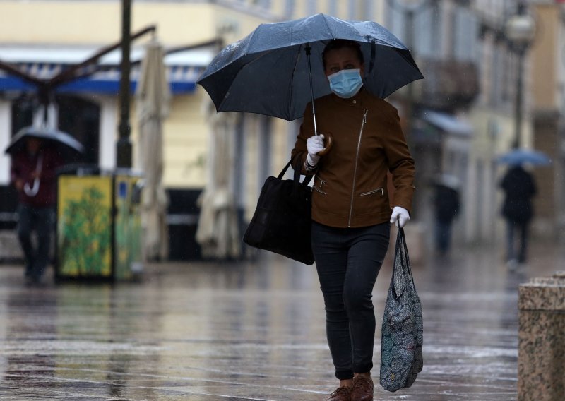 Oblačno je i vjetrovito, stižu kiša i grmljavina