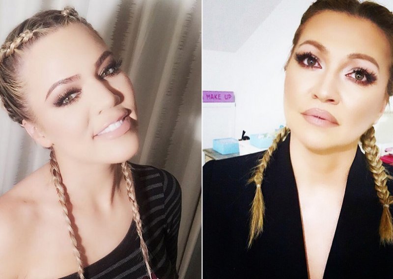 Nina Badrić i Khloe Kardashian: Sličnost (ni)je slučajna