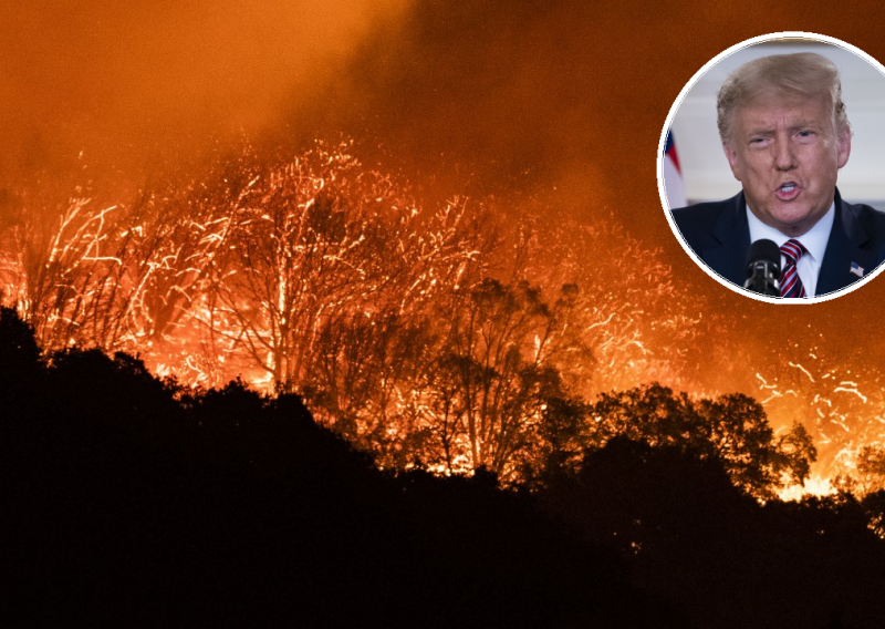 Trump ide u Kaliforniju na poprište katastrofalnih požara, ranije je tvrdio da je ova država za to sama kriva