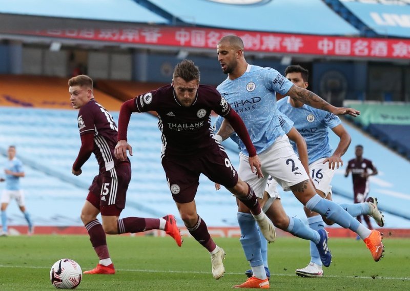 Težak domaći poraz Manchester Cityja; Jamie Vardy hat-trickom uništio 'građane' Pepa Guardiole